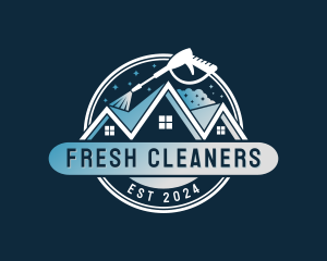 Pressure Washer Cleaner logo design