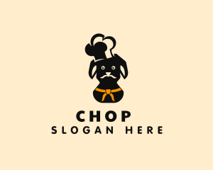 Puppy - Puppy Chef Cooking logo design