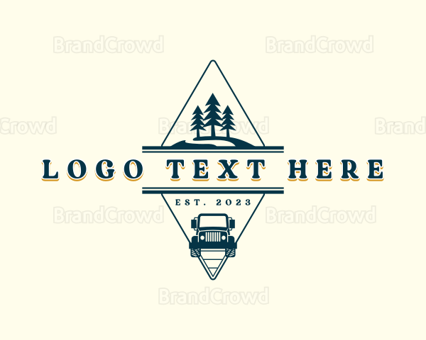 Camping Travel Adventure Logo