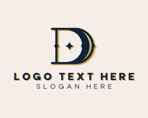 Brand - Elegant Jewelry Letter D logo design