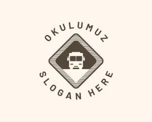 School Bus Signage logo design
