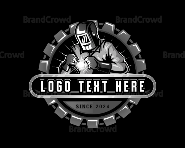 Welding Metalwork Mechanic Logo