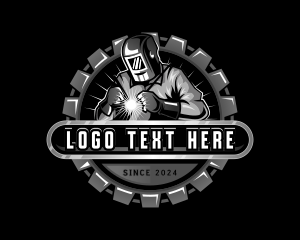 Worker - Welding Metalwork Mechanic logo design