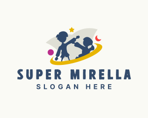 Book - Children Nursery Daycare logo design