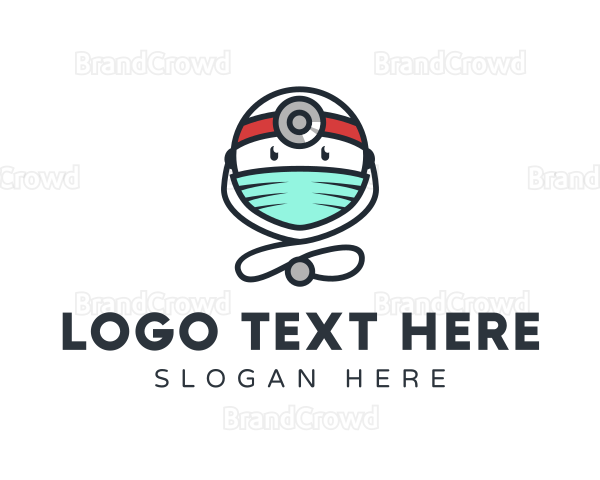 Surgical Mask Doctor Logo