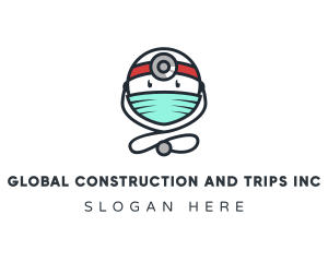 Surgeon - Surgical Mask Doctor logo design