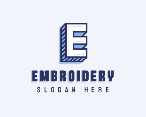 Generic 3D Letter E logo design