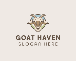 Goat - Goat Farm Animal logo design