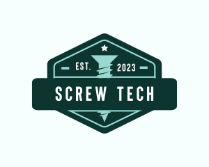 Builder Repair Screw logo design