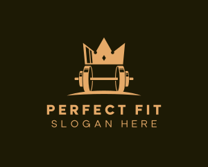 Crown Fitness Gym  logo design