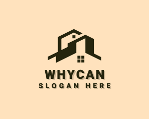 Property - Residential House Roofing logo design
