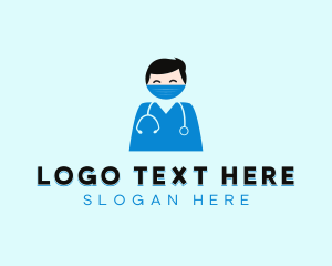 Surgeon - Doctor Surgeon Face Mask logo design