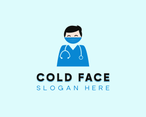 Doctor Surgeon Face Mask logo design