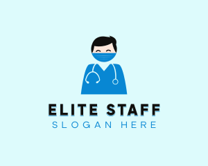 Doctor Surgeon Face Mask logo design