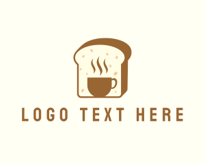 Breakfast - Bread Bakery Cafe logo design