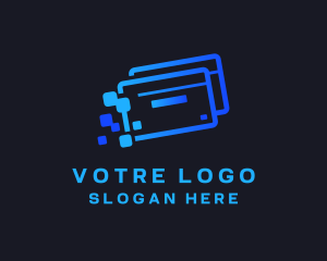 Credit Card Pixel Logo