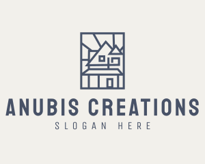 Minimal Architecture House logo design