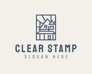 Minimal Architecture House logo design