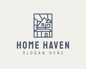 House - Minimal Architecture House logo design