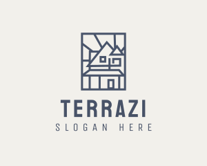 Minimal Architecture House logo design