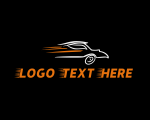 Ride - Fast Car Speed logo design