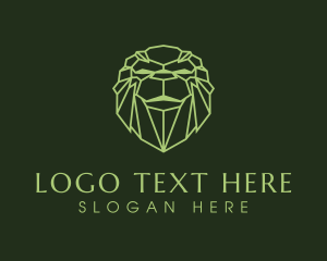 Geometric - Professional Geometric Lion logo design