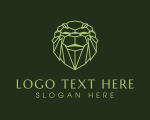 Animal - Professional Geometric Lion logo design