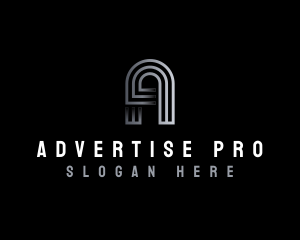 Advertising - Advertising Agency Letter A logo design