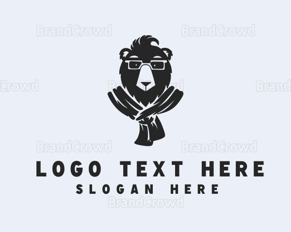 Bear Fashion Scarf Logo
