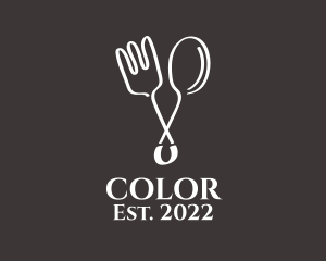 Cutlery - Eatery Chef Kitchen logo design
