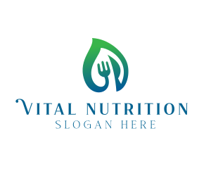 Nutritionist - Organic Food Restaurant logo design