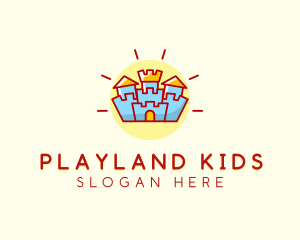 Kids Castle Kindergarten logo design