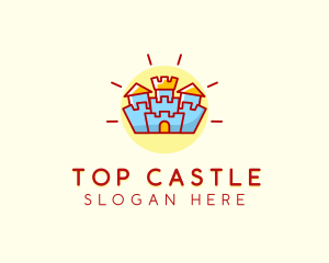 Kids Castle Kindergarten logo design