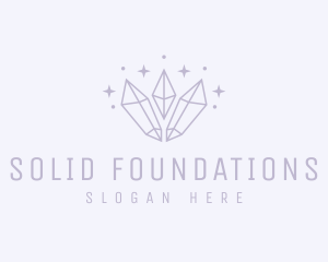 Luxury Jewelry Crystal Logo