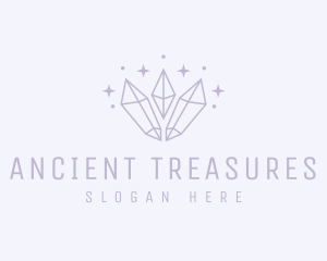 Luxury Jewelry Crystal logo design