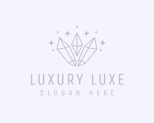 Luxury Jewelry Crystal logo design