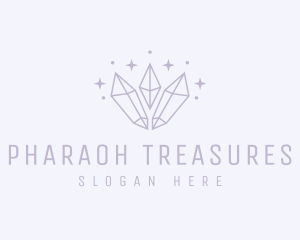 Luxury Jewelry Crystal logo design