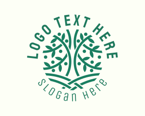 Tree Lawn Care Farm  Logo