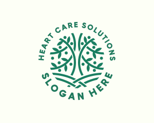 Tree Lawn Care Farm  logo design