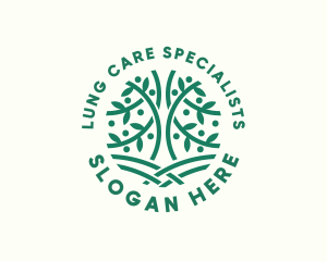 Tree Lawn Care Farm  logo design