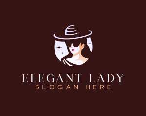 Beautiful Lady Sunglasses logo design