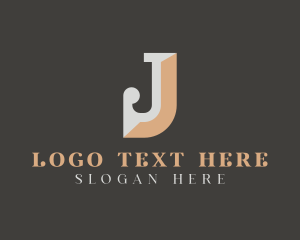 Seamstress - Fashion Boutique Letter J logo design