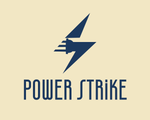 Thunderbolt - Electric Thunderbolt Plug logo design