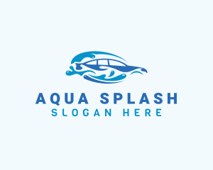 Splash - Car Water Splash logo design