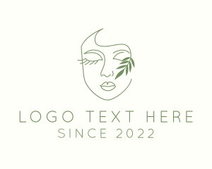 Girl - Natural Beauty Spa logo design