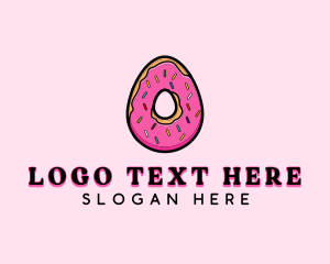 Icing - Pastry Donut Sprinkles logo design