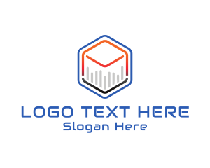 Tech Cube Statistics logo design