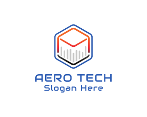 Tech Cube Statistics logo design