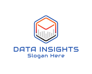 Statistics - Tech Cube Statistics logo design