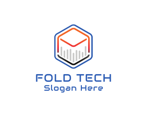 Tech Cube Statistics logo design